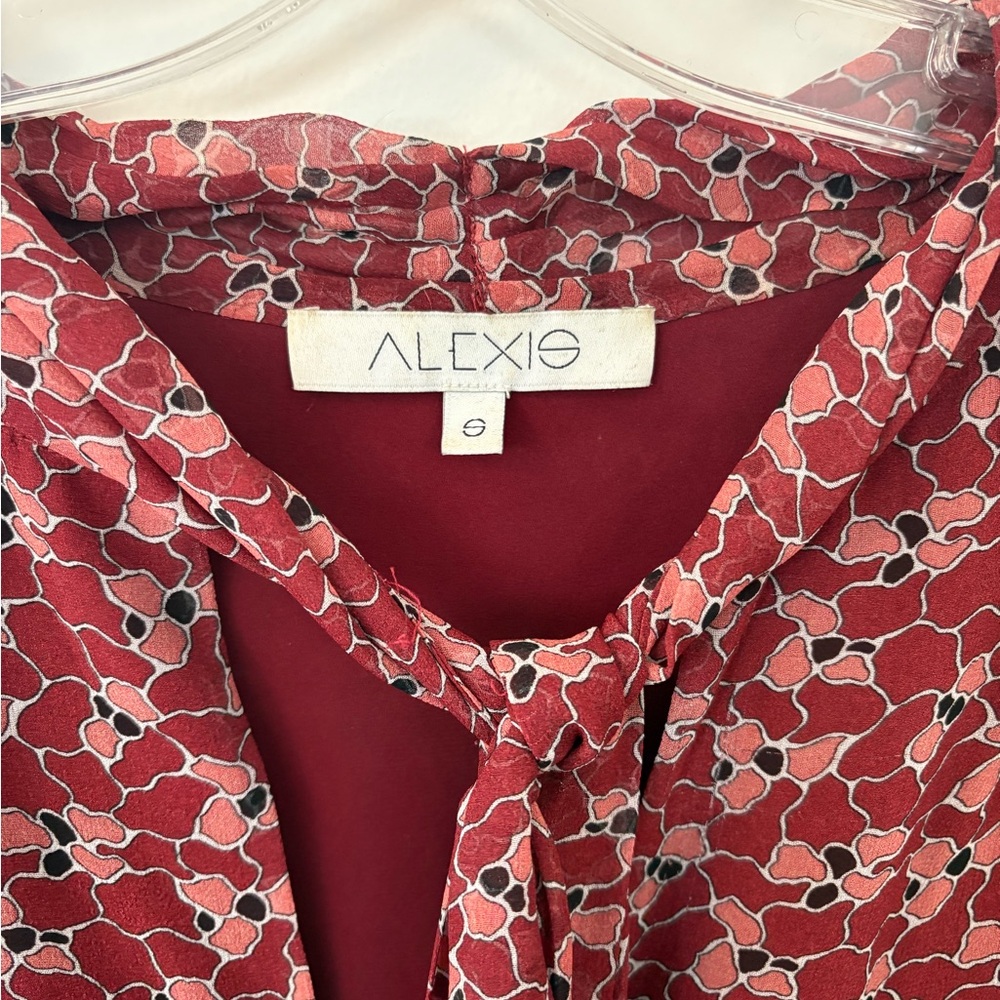Alexis Silk Floral Mini Ruffle Dress - Picture 5 of 7
